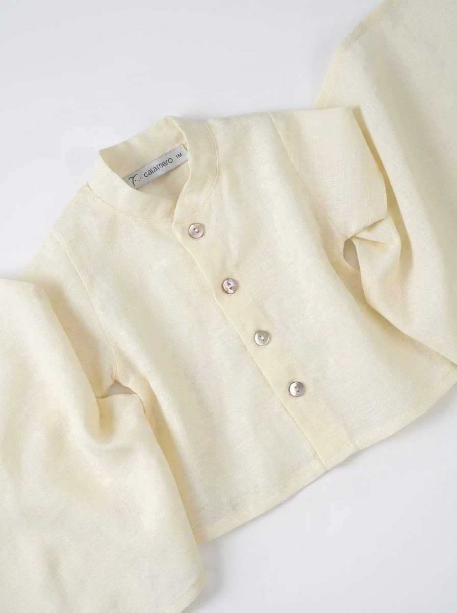 Linen Baby Shirt