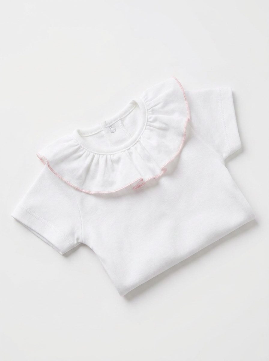 Ruffle Collar Bodysuit, view 2