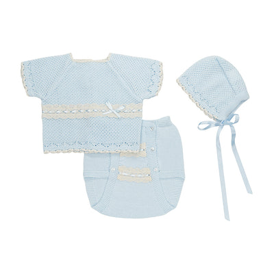 Blake Unisex Three Piece Summer Knitted Set