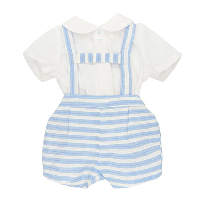 Nicholas Baby Boy Two Piece Overalls Set