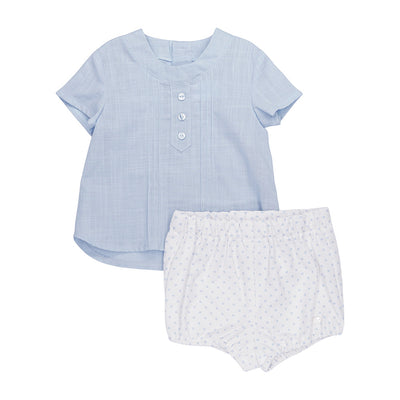 Phillip Baby Boy Two Piece Bloomers Set